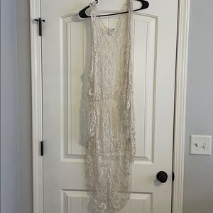 Bohemian lace vest cardigan!